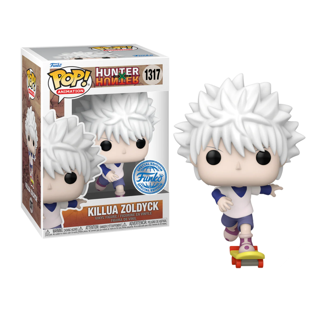 Funko Pop Anime Hunter X Hunter Killua Zoldyck c Skate 1317 - Funko -  Magazine Luiza