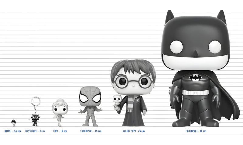 Guía completa de formatos Funko Pop!: tamaños, versiones y diferencias ...