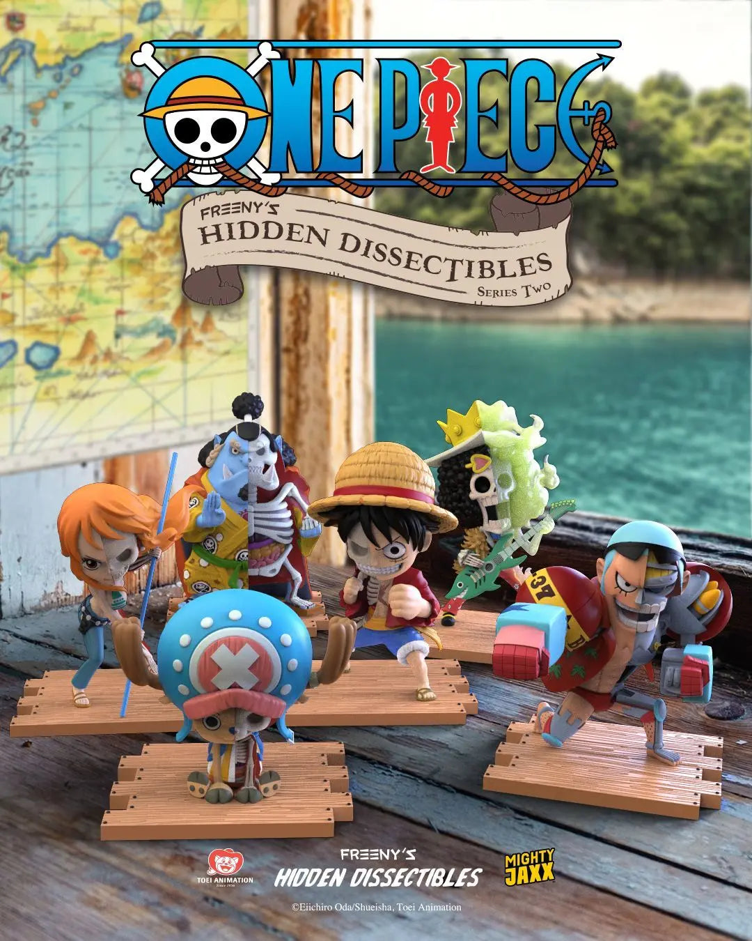 Mighty Jaxx: Freeny's Hidden Dissectibles - One Piece: One Piece Series 2 (x unidad)