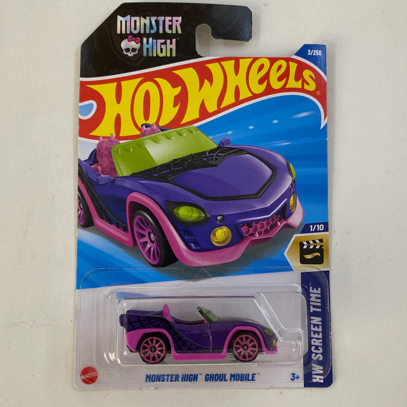 Hot Wheels - A Case(2025) - Monster High Ghoul Mobile