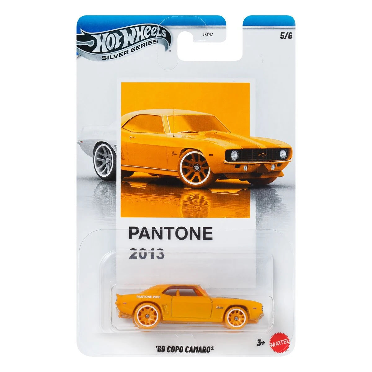 Hot Wheels: Silver Series | Pantone Sunset - Pantone 69 Copo Camaro