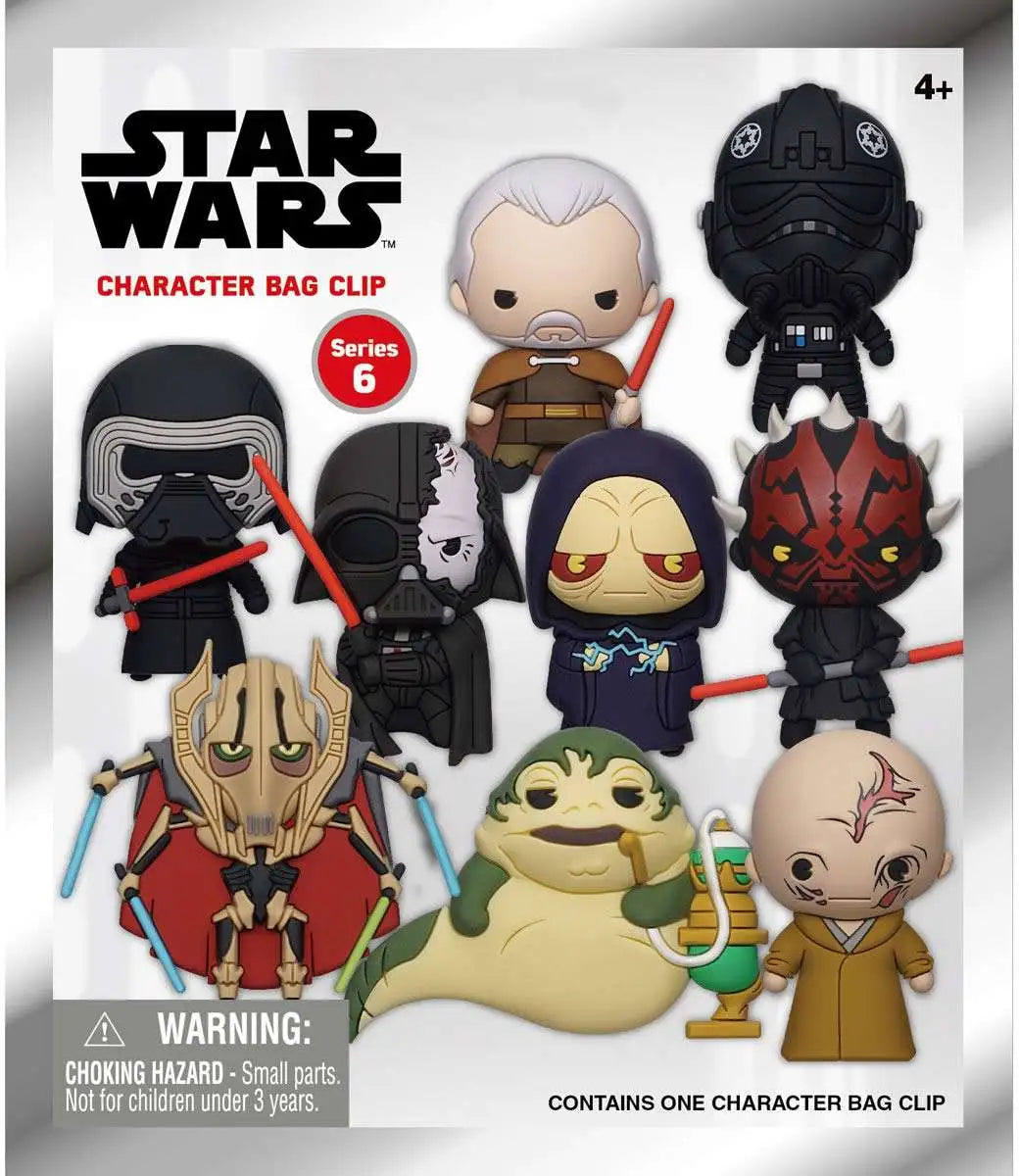 Monogram: Figural Bag Clip - Star Wars (The Dark Side) Series 6 (x unidad)