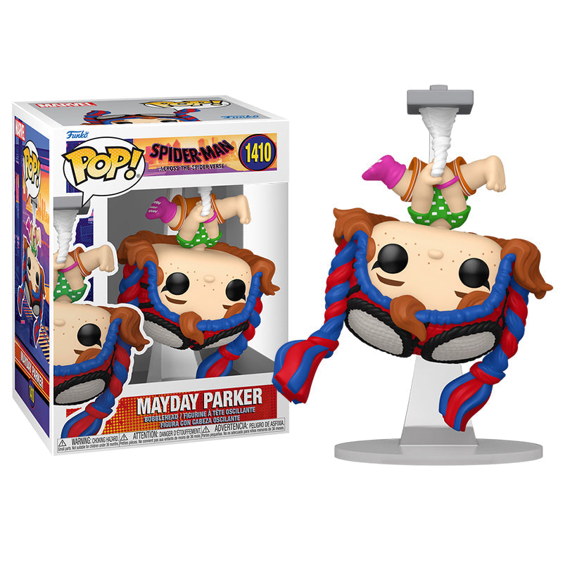 Funko Pop! Marvel: Spider-man | Across the Spiderverse - Mayday Parker 1410 (Caja con Detalles)