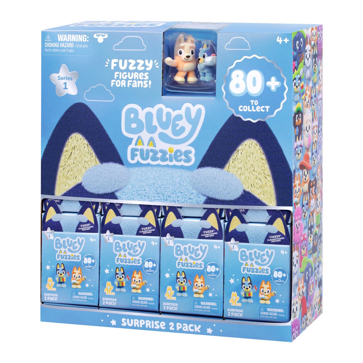 Moose Toys - Bluey - Fuzzies Series - Blind Box (x unidad)