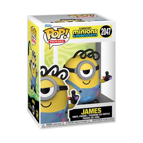 Funko Pop! Movies: Minions & Monsters - James 2047