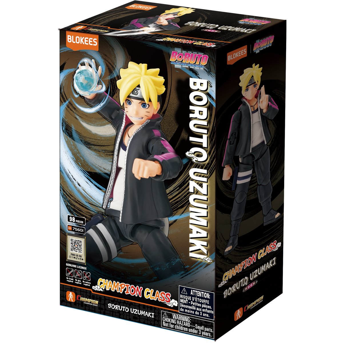 Blokees: Naruto Shippuden - Boruto Uzumaki Champion Class CC01 (Model Kit)