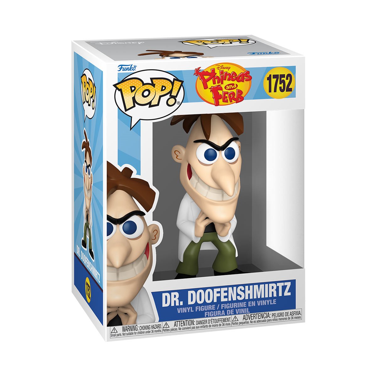 Funko Pop! Disney: Phineas and Ferb - Dr. Doofenshmirtz 1752