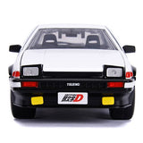Jada: Hollywood Rides: Initial D - 1986 Toyota Trueno with Takumi - Escala 1:24 Die-Cast Metal