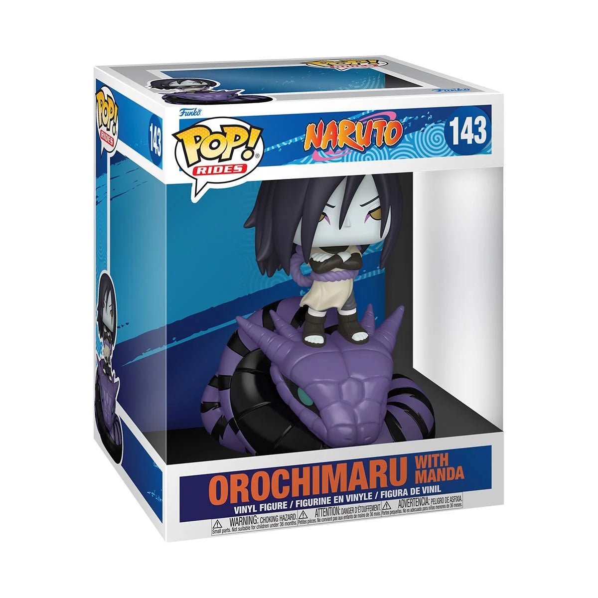 Funko Pop! Anime: Naruto - Orochimaru with Manda 143 (RIDE)