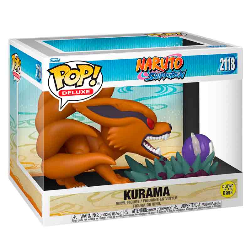Funko Pop! Anime: Naruto Shippuden  - Kurama Glow-in-the-Dark (DELUXE) 2118