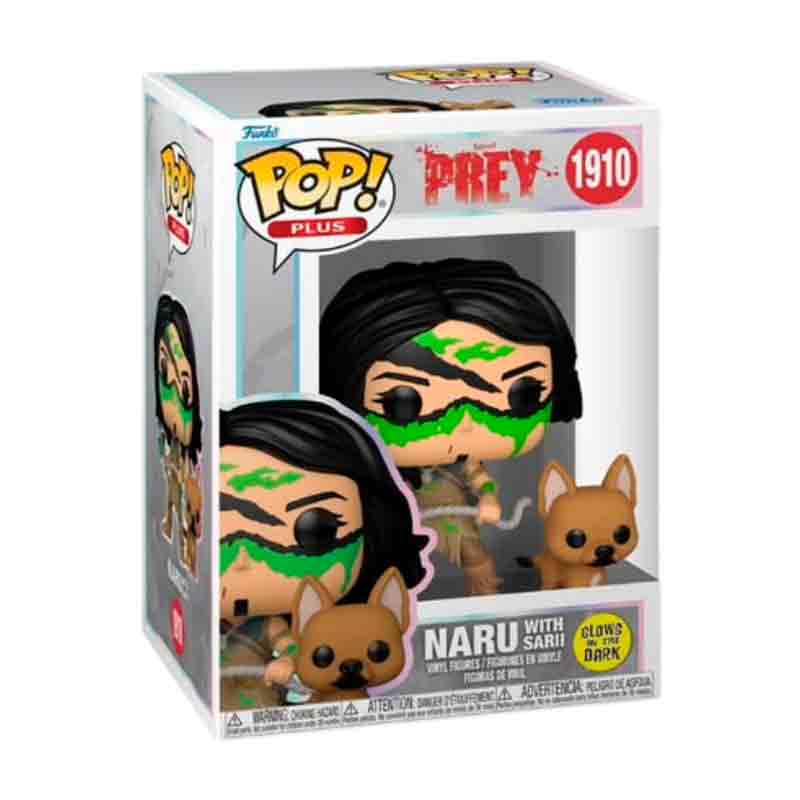 Funko Pop! Movies: Prey - Naru with Sarii 1910 (Plus Glow)