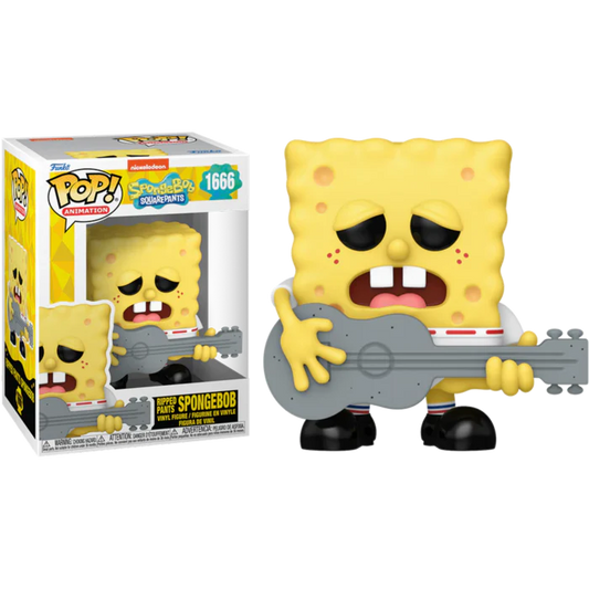 Funko Pop! Nickelodeon: SpongeBob SquearePants (Bob Esponja) 25th Anniversary - Ripped Pants SpongeBob 1666