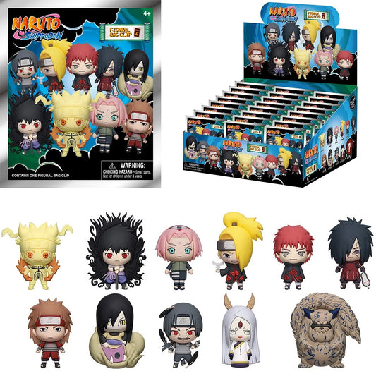 Monogram: Figural Bag Clip - Naruto Shippuden - Series 6 (1 unidad)