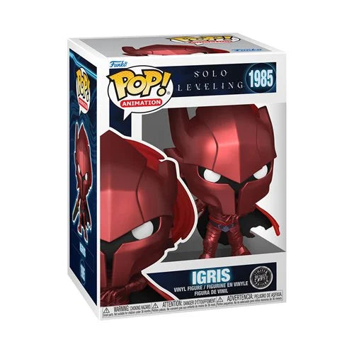 Funko Pop! Anime: Solo Leveling -  Igris 1985 (Chase) (Glow)