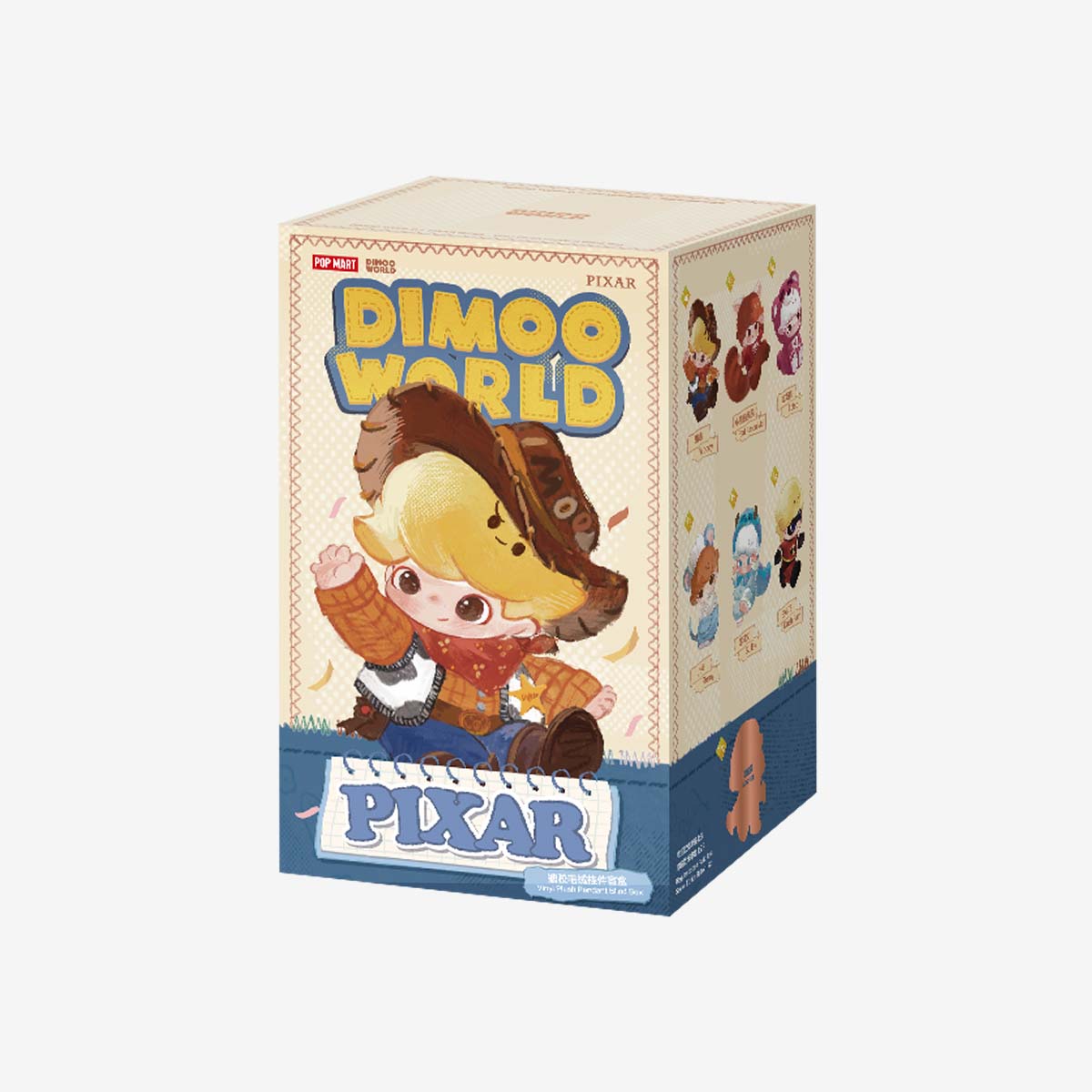 Popmart: Dimoo World x Pixar - Blind Box (x unidad)