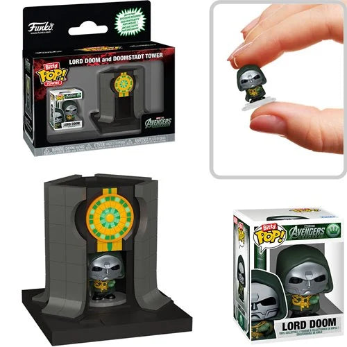 Funko Bitty Pop! Marvel Studios: Avengers Doomsday - Lord Doom and Doomstadt Tower (Town)