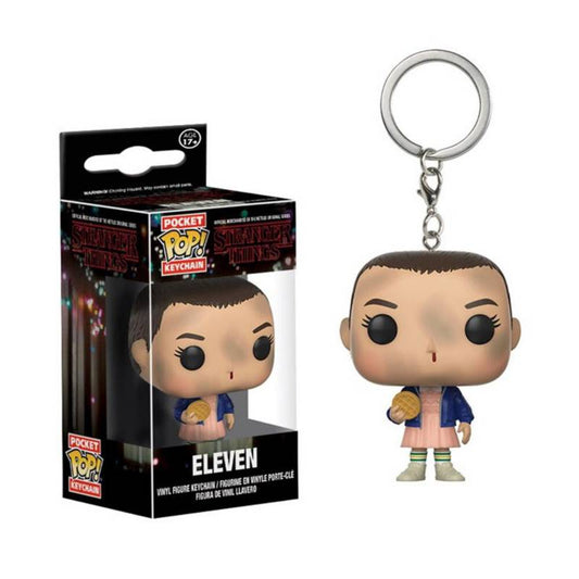 Funko Pop! Pocket Keychain: Stranger Things - Eleven w/ Eggo (Llavero)