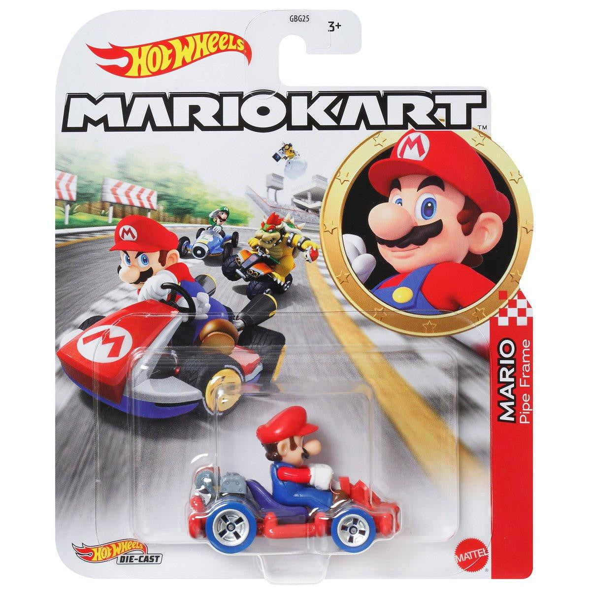 Hot Wheels: Die-Cast | Mario Kart - Mario Pipe Frame