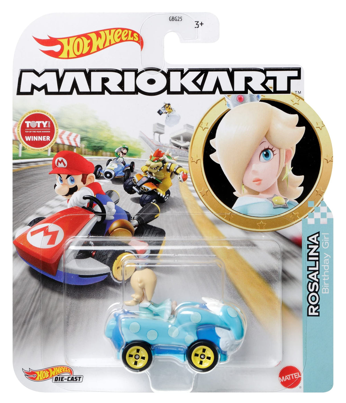 Hot Wheels: Die-Cast | Mario Kart - Rosalina Birthday Girl