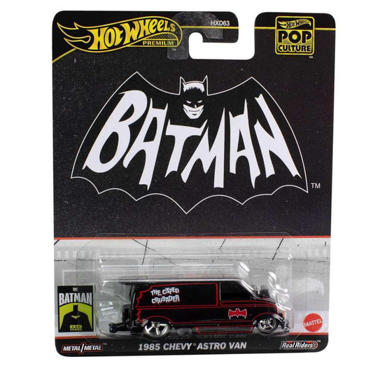 Hot Wheels Premium: Retro Entertainment 2024 | Batman Series - 1985 Chevy Astro Van