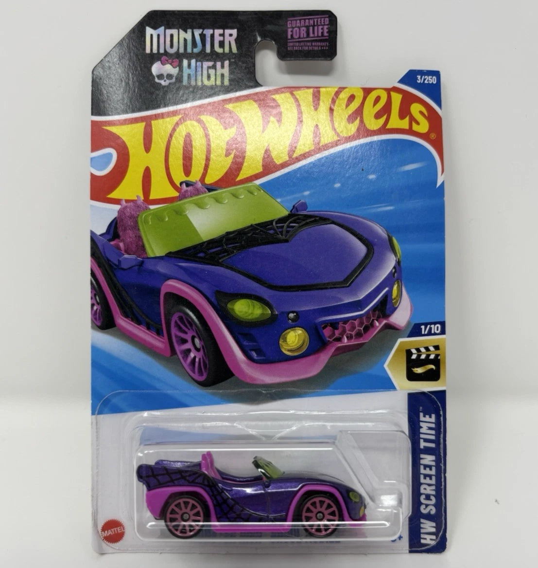 Hot Wheels - B Case (2025) - Monster High Ghoul Mobile