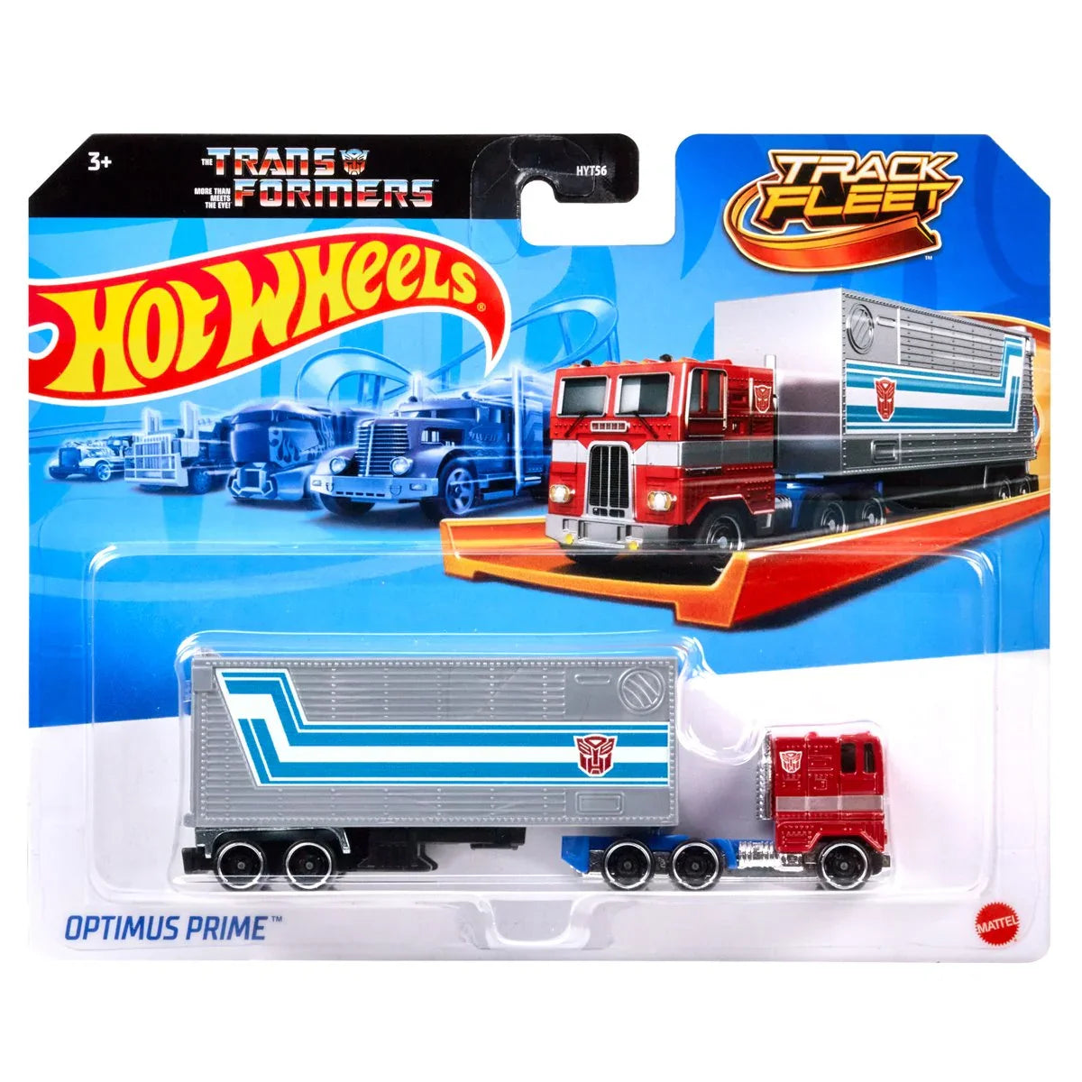 Hot Wheels: Die-Cast Metal Vehicle | Transformers: Optimus Prime Truck - Escala 1:64