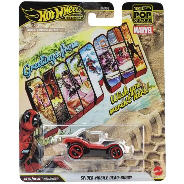 Hot Wheels: Premium | POP Culture: Deadpool - Spider-Mobile Dead-Buggy
