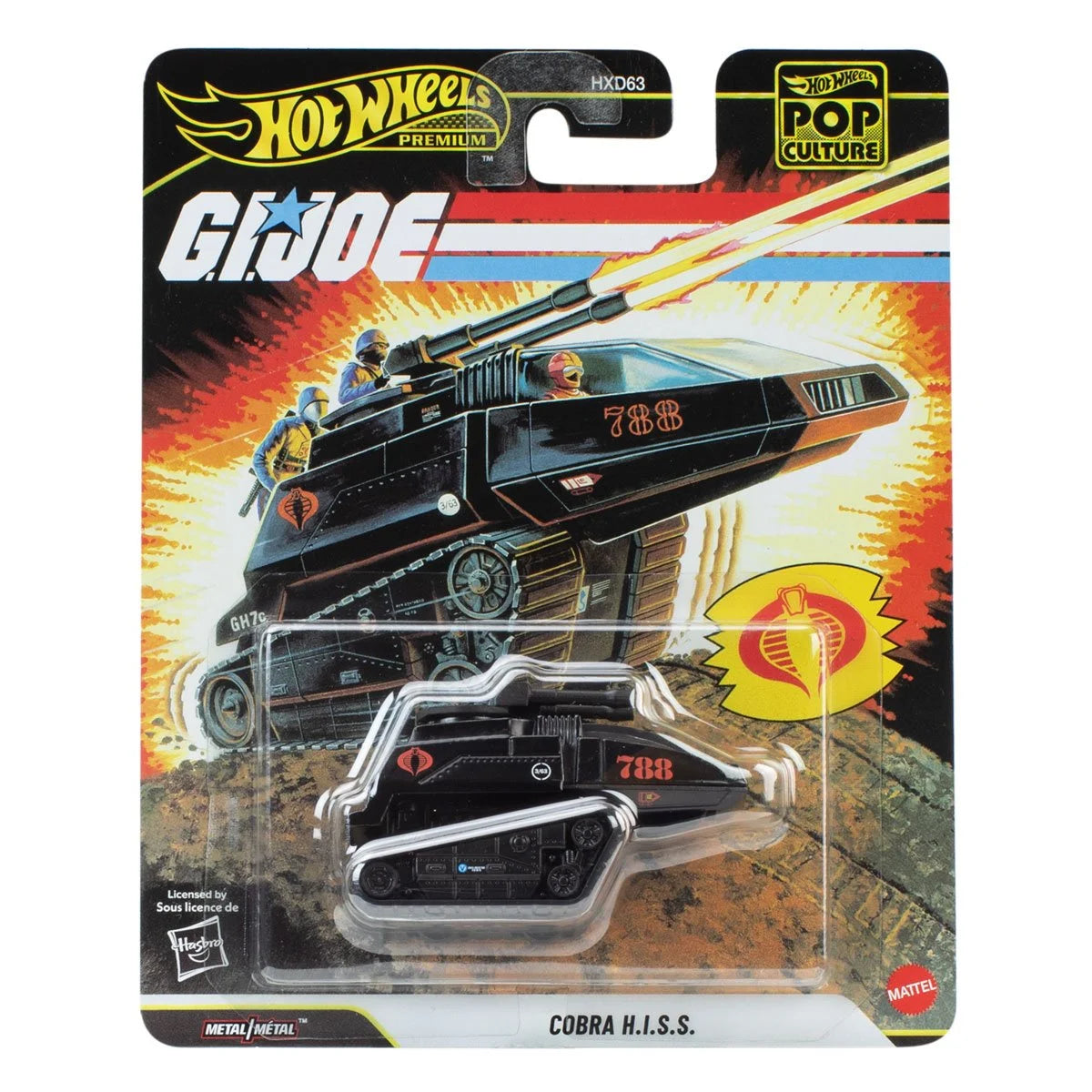Hot Wheels: Premium | POP Culture: G.I.JOE - Cobra H.I.S.S