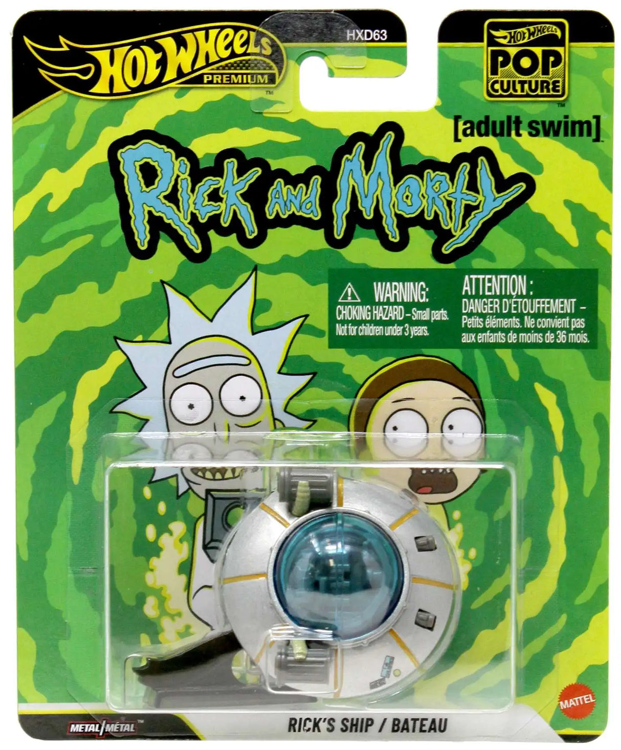Hot Wheels: Premium | POP Culture: Rick and Morty - Rick's Ship