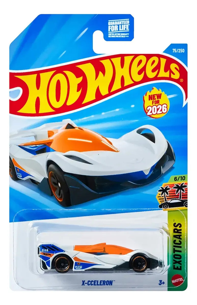 Hot Wheels - D Case (2026) - X-Cceleron