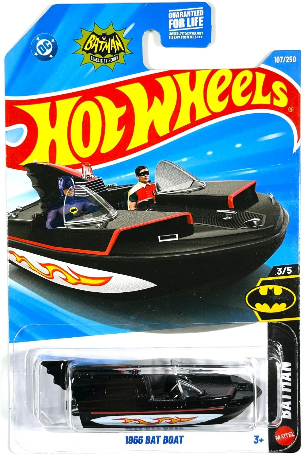 Hot Wheels - F Case (2026) - Batman Classic TV Series - 1966 Bat Boat