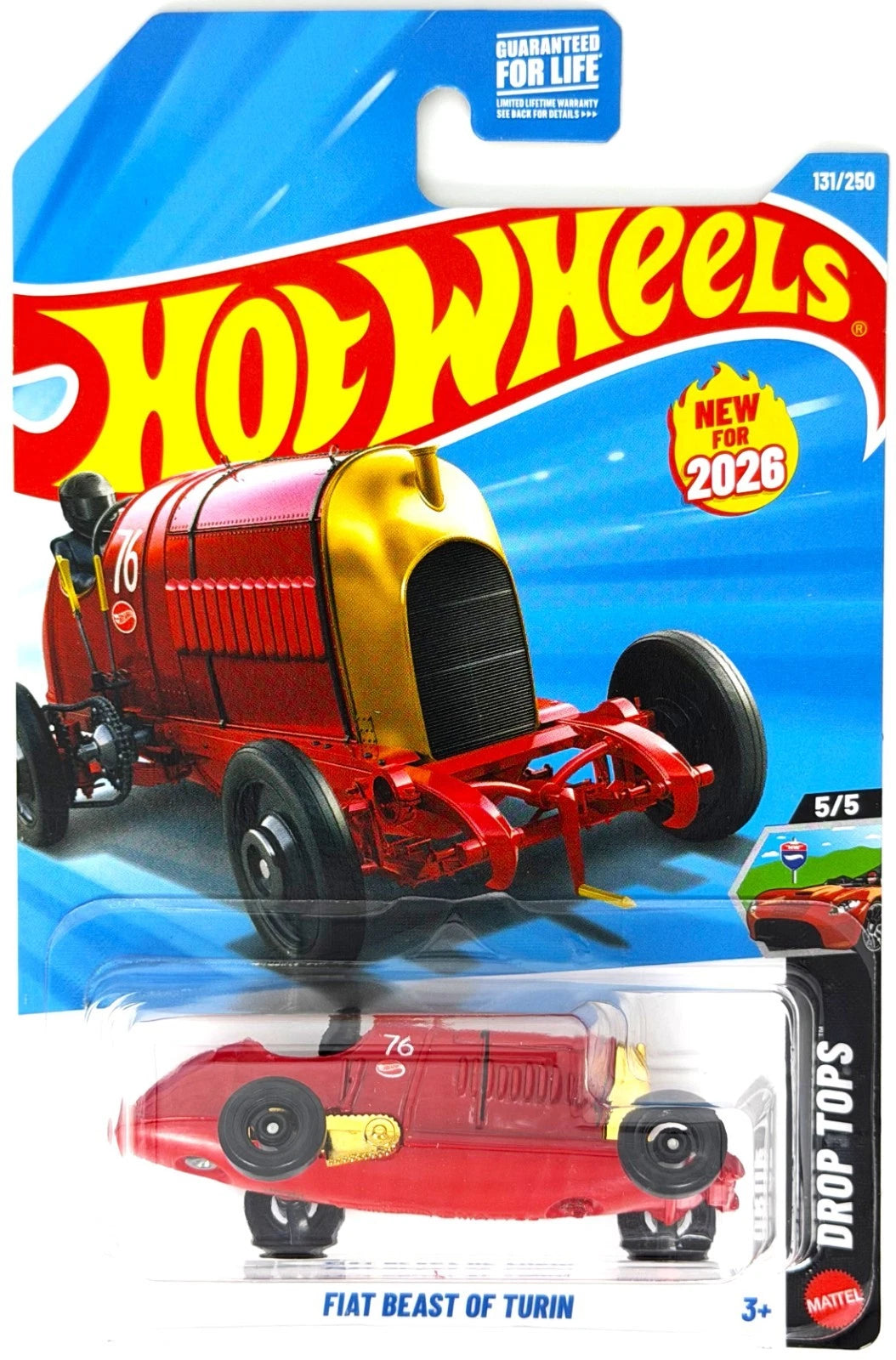 Hot Wheels - G Case (2026) - Fiat Beast of Turin