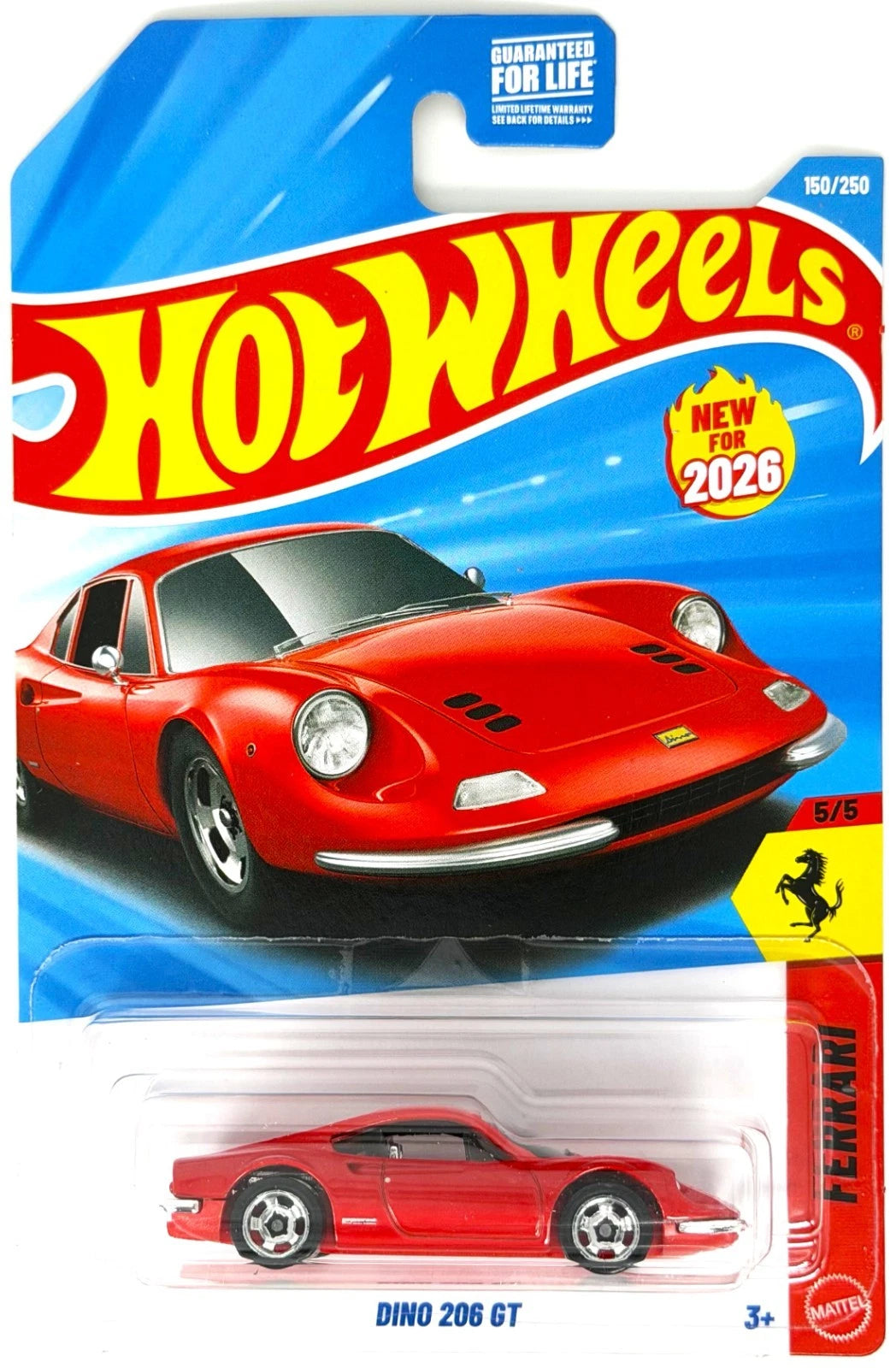 Hot Wheels - G Case (2026) - Dino 206 GT