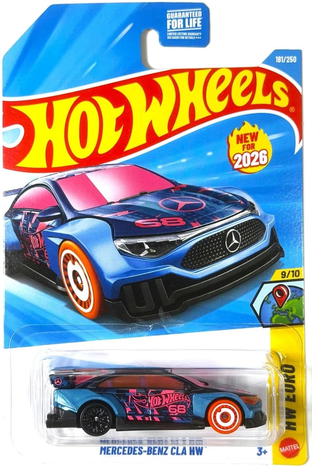 Hot Wheels - J Case (2026) - Mercedes-Benz CLA HW