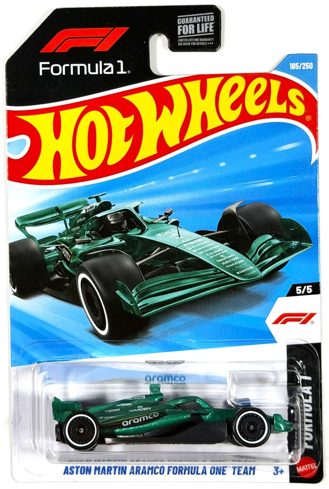 Hot Wheels: Basic Car - L Case (2026) - Aston Martin Aramco Formula One Team