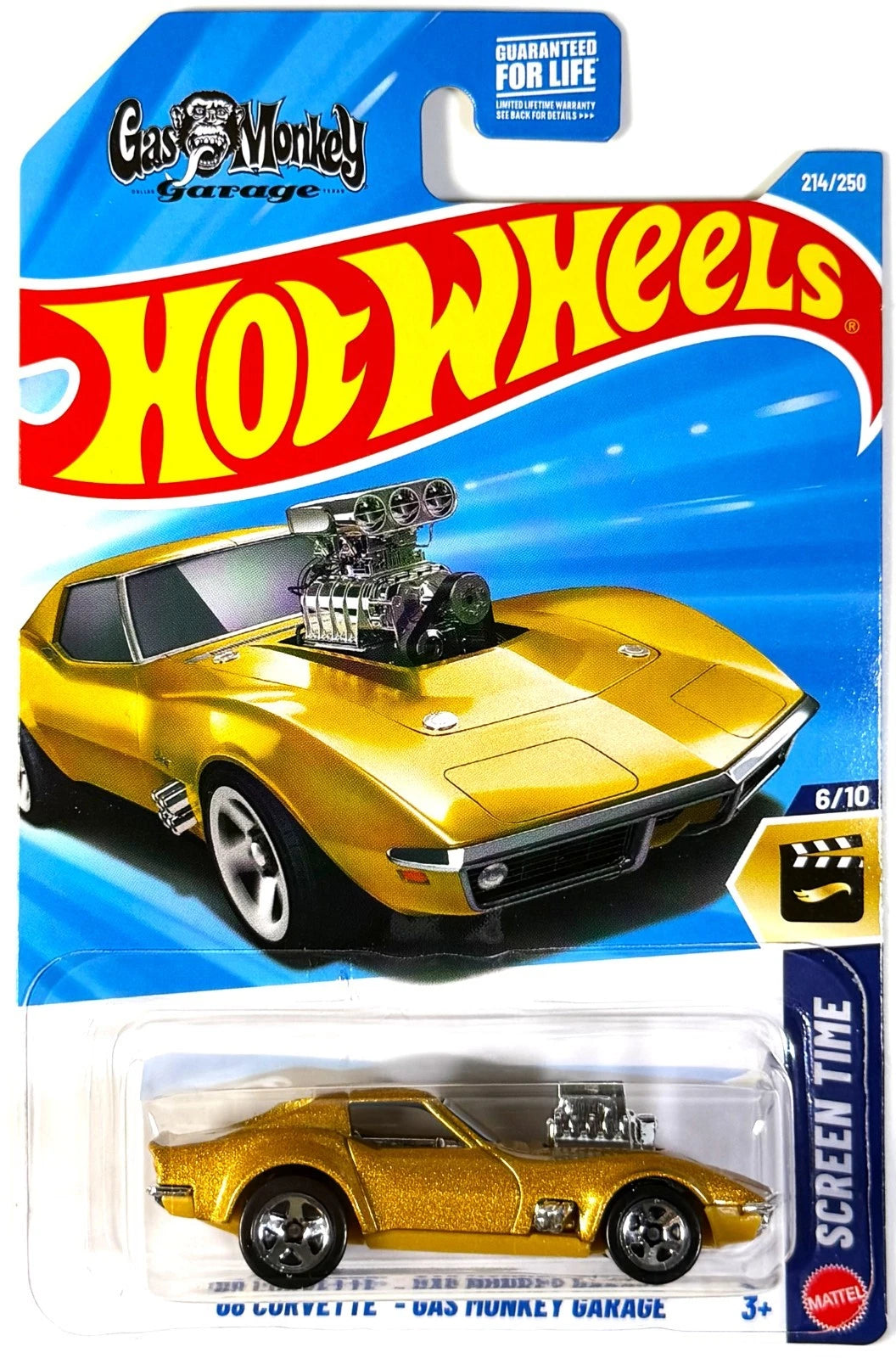 Hot Wheels: Basic Car - L Case (2026) - '68 Corvette - Gas Monkey Garage