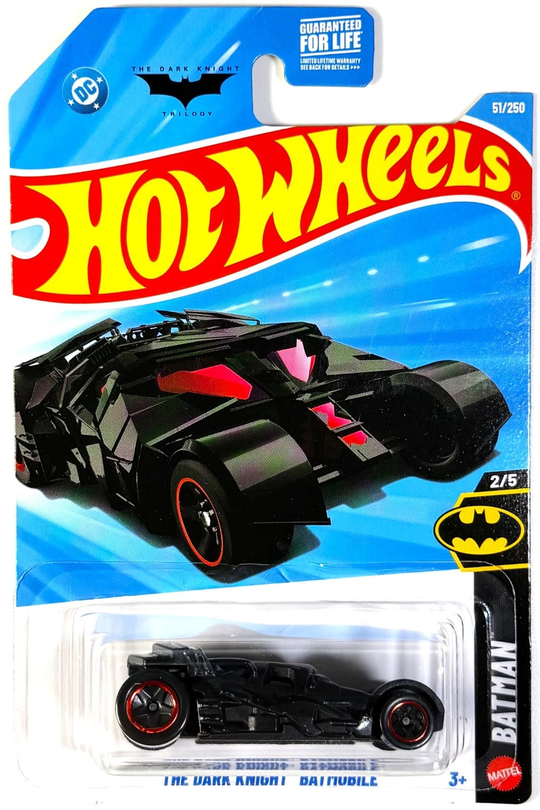Hot Wheels: Basic Car - L Case (2026) - The Dark Knight Batmobile