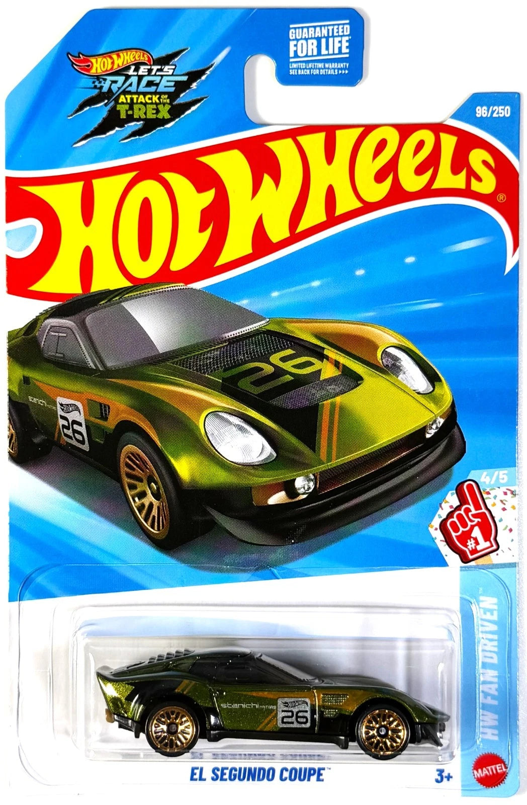 Hot Wheels: Basic Car - L Case (2026) - El Segundo Coupe