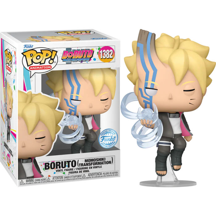 Funko Pop! Anime: Boruto - Naruto Next Generation - Boruto (Momoshiki Transformation) 1382 - Special Edition (Glows in the Dark)