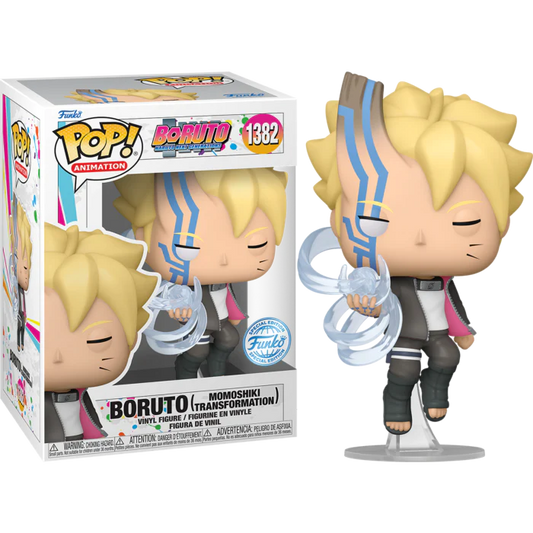 Funko Pop! Anime: Boruto - Naruto Next Generation - Boruto (Momoshiki Transformation) 1382 - Special Edition (Glows in the Dark)