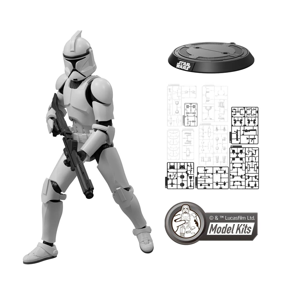 Blokees: Star Wars: Attack of the Clones - Clone Trooper Champion Class 07 (Model Kit)