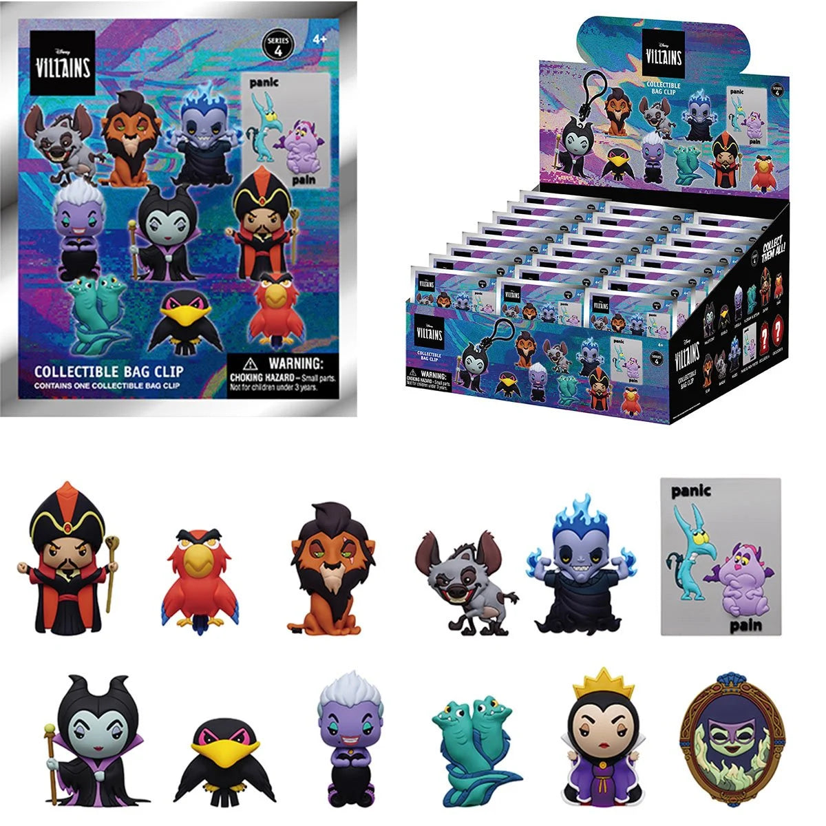 Monogram: Bag Clip | Disney - Villanos (x 1 unidad)