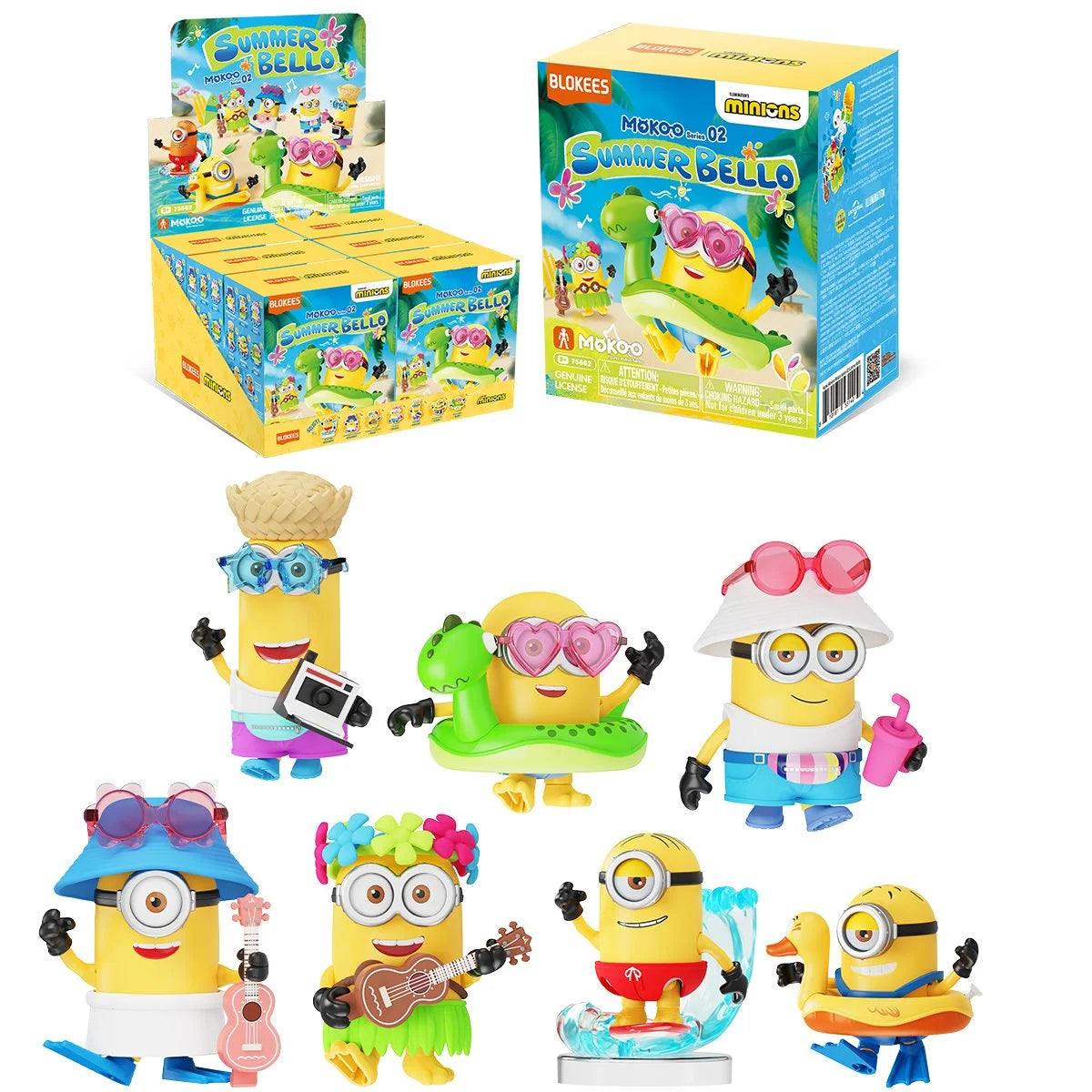 Blokees - Minions: Mokoo 02 Summer Bello - Caja Misteriosa x1