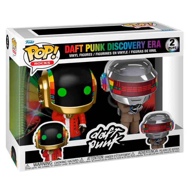 Funko Pops! Rocks: Daft Punk (Discovery Era) - 2Pack