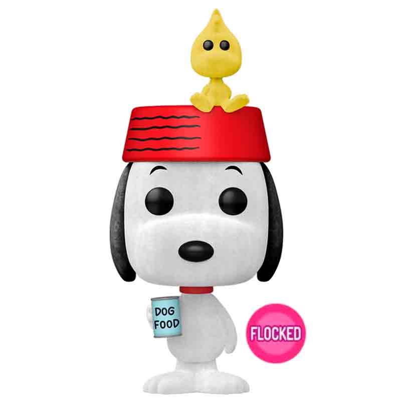 Funko Pop! Television: Peanuts - Snoopy & Woodstock (Flocked) 2096 - EED Exclusive