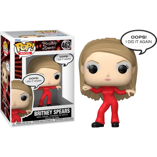 Funko Pop! Musica: Britney Spears - Britney Spears (Oops! I Did it Again) 462