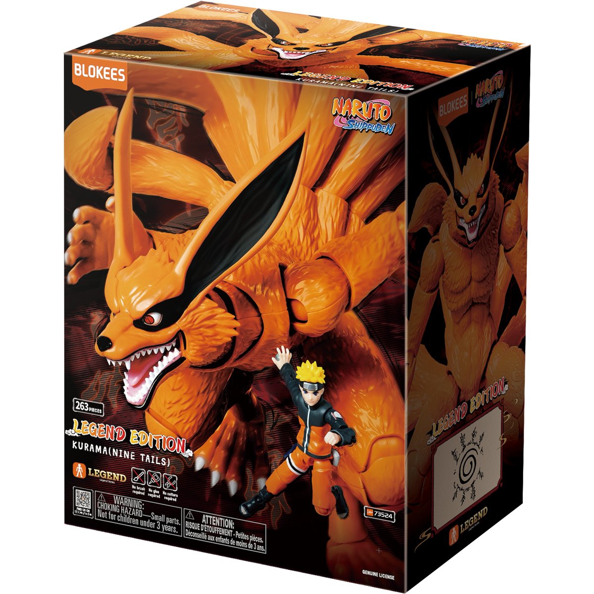 Blokees: Naruto Shippuden - Kurama Nine Tails Legend Edition 01 (Model Kit)