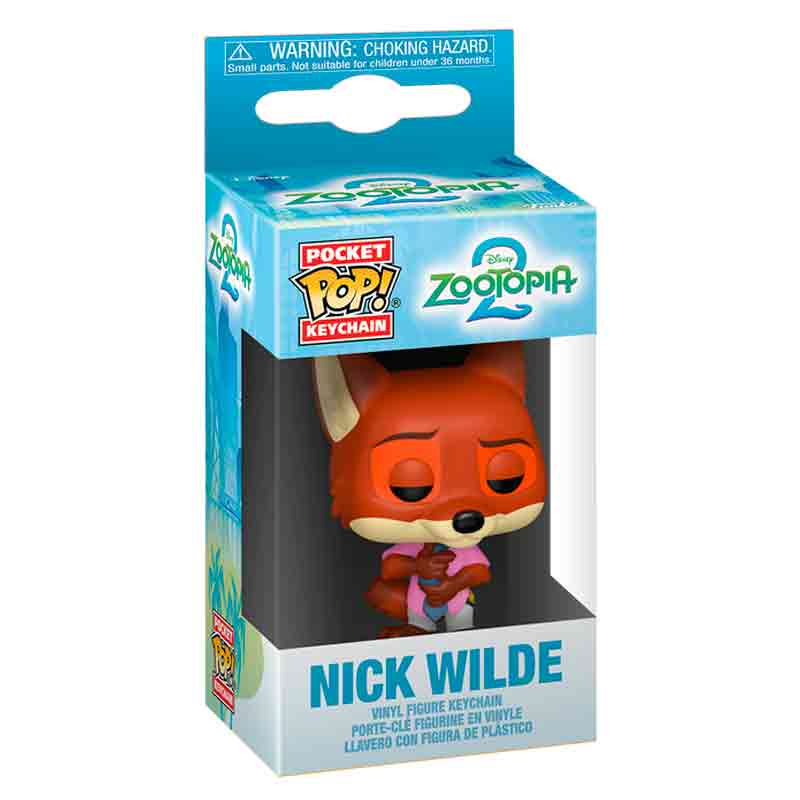 Funko Keychain! Disney: Zootopia 2 - Nick Wilde