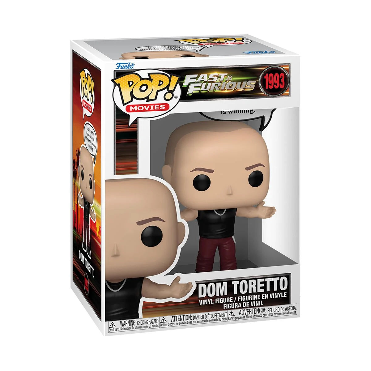 Funko Pop! Movies: Fast & Furious - Dom Toretto 1993