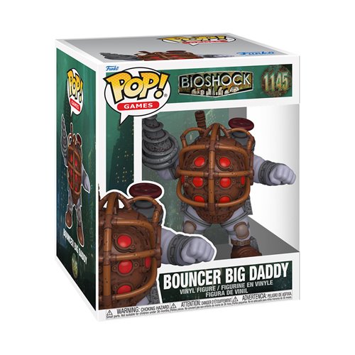 Funko Pop! Games: Bioshock - Bouncer Big Daddy 1145 (6 pulgadas)